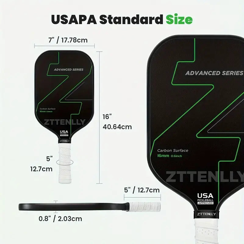 Graphite Carbon Fiber Pickleball Paddle (T300) Sports & Fitness > Ball Sports > Basketball & Basketball Accessories