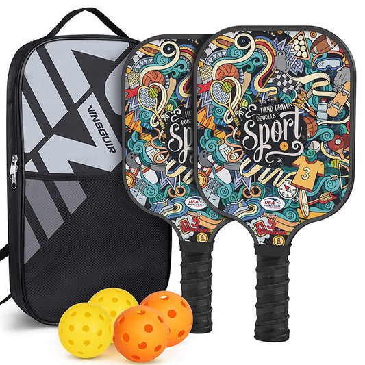 Pickleball Paddle set - Graffiti 