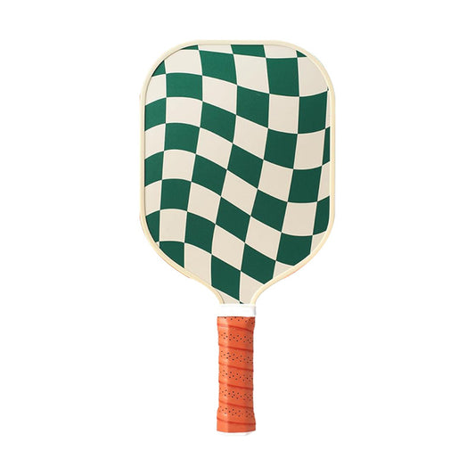 T700 Carbon Fiber Pickleball Paddle - Checkered Wave