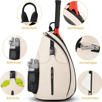 Pickleball Sling Bag Home & Garden > Travel > Backpacks
