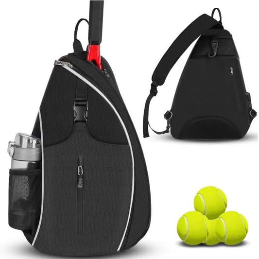 Water-resistant Pickleball Sling Bag Home & Garden > Travel > Backpacks
